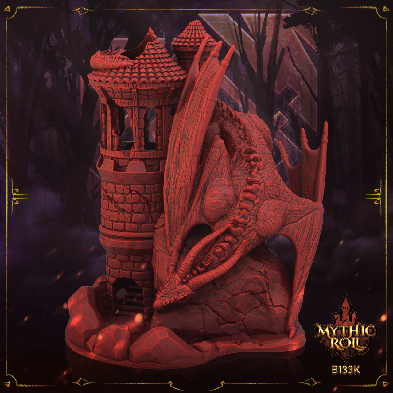 The Watchtower Dice Tower by Mythic Roll Krit Dice