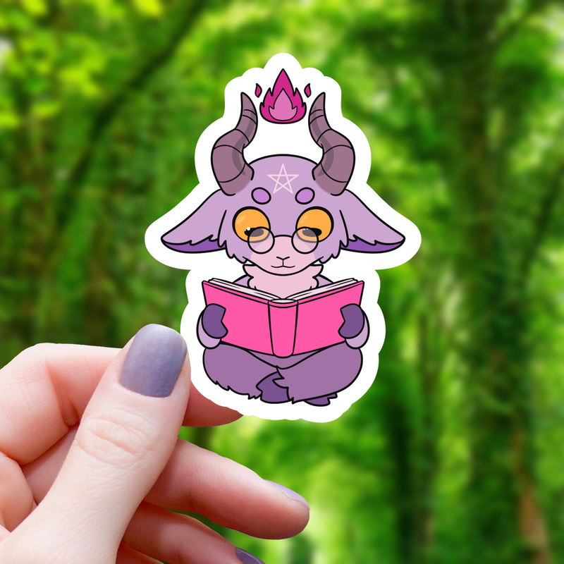 Reading Baphomet Sticker - 3