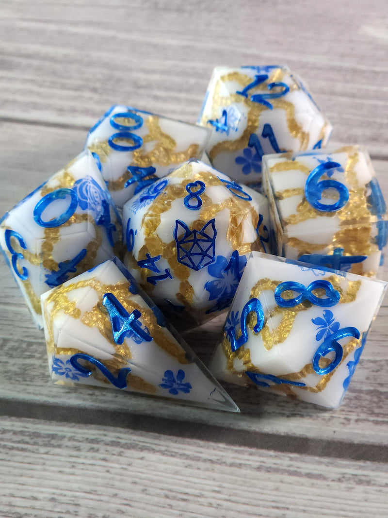 Kintsugi geode