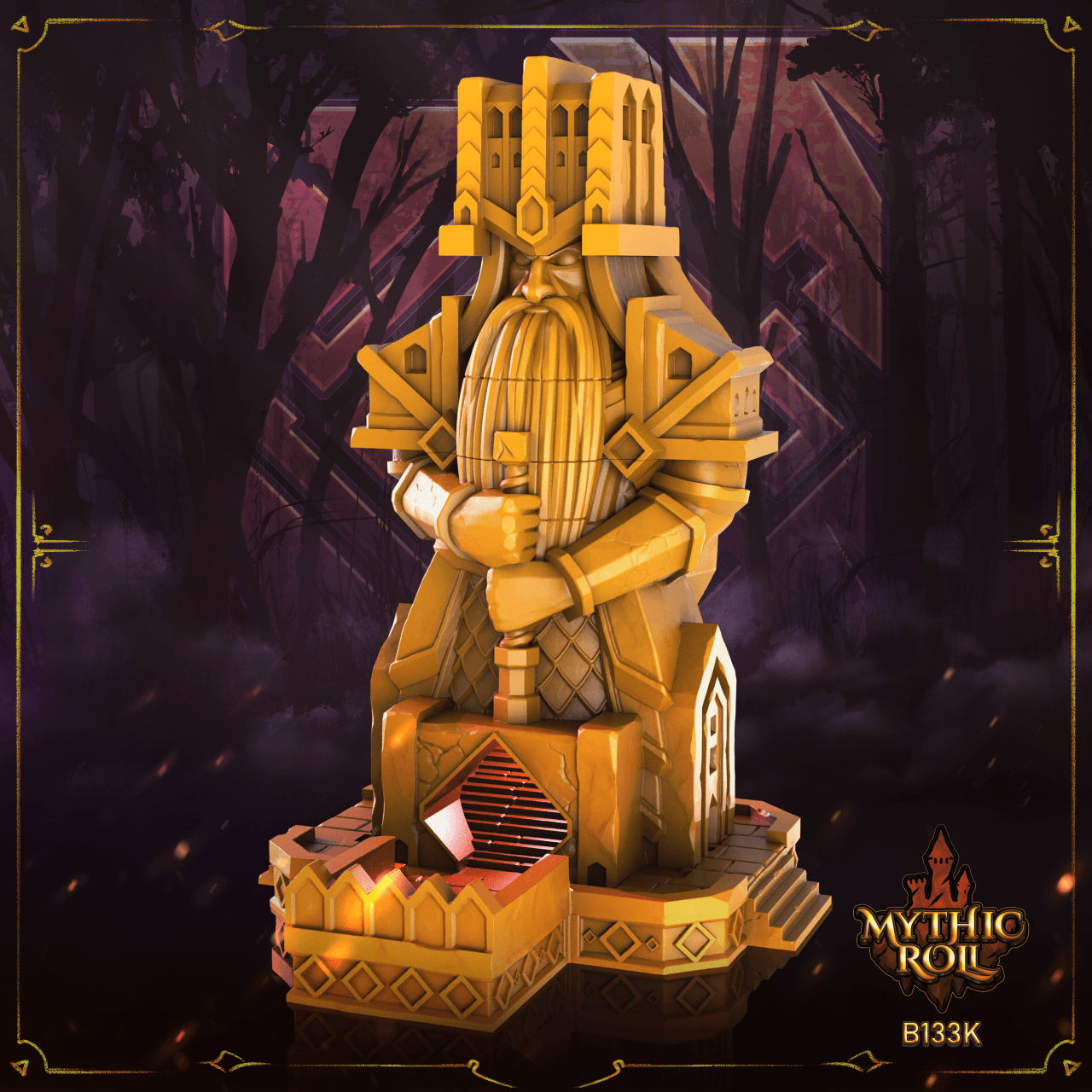 Baldur's Shrine Dice Tower by Mythic Roll